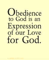 obedience